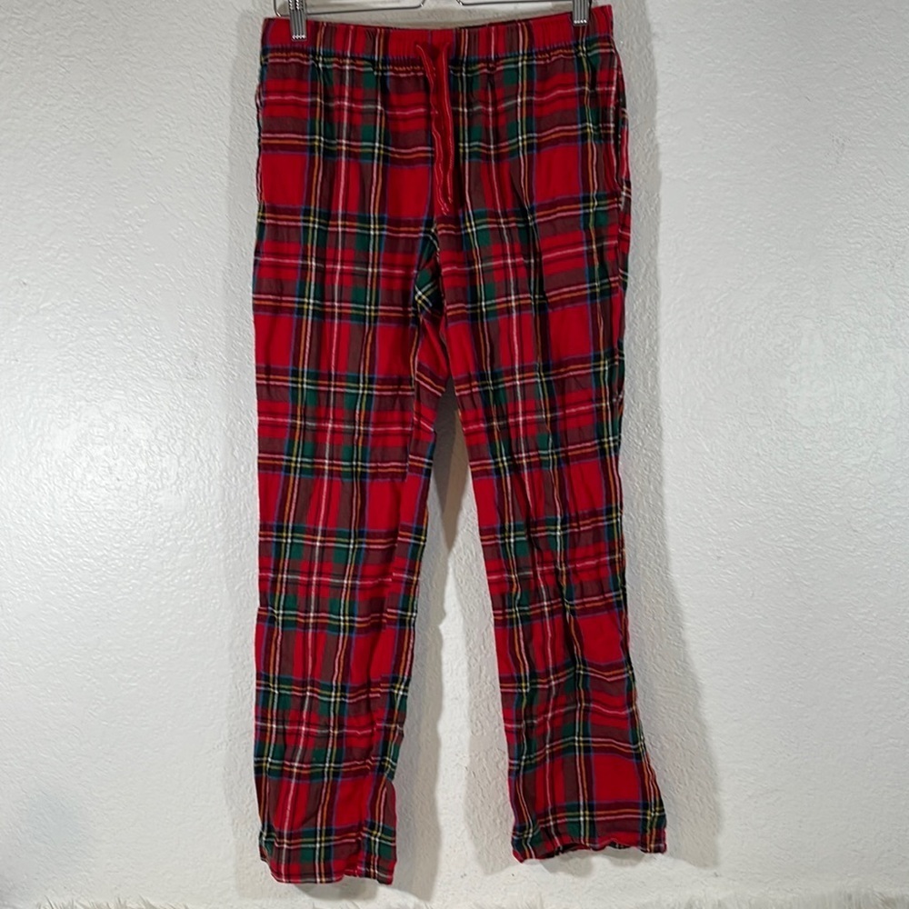 OLD NAVY Mid-Rise Printed Flannel Pajama Pants With Pockets Size Medium - Picture 2 of 11